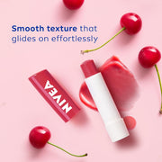 NIVEA Lip Balm, Strawberry Shine And Cherry Shine,(Pack of 2)
