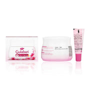 Dabur Gulabari Moisturizing Cold Cream 100gm + Lip Balm 8gm (Free) | With Goodness of Natural Rose Oil & Vitamin E | Intense Hydration and Deep Moisturization | For Smooth & Soft skin | All Skin types