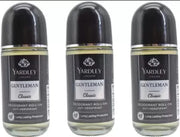 Yardley London Gentleman Classic Roll-On 50ml, 150ml Pack of 3