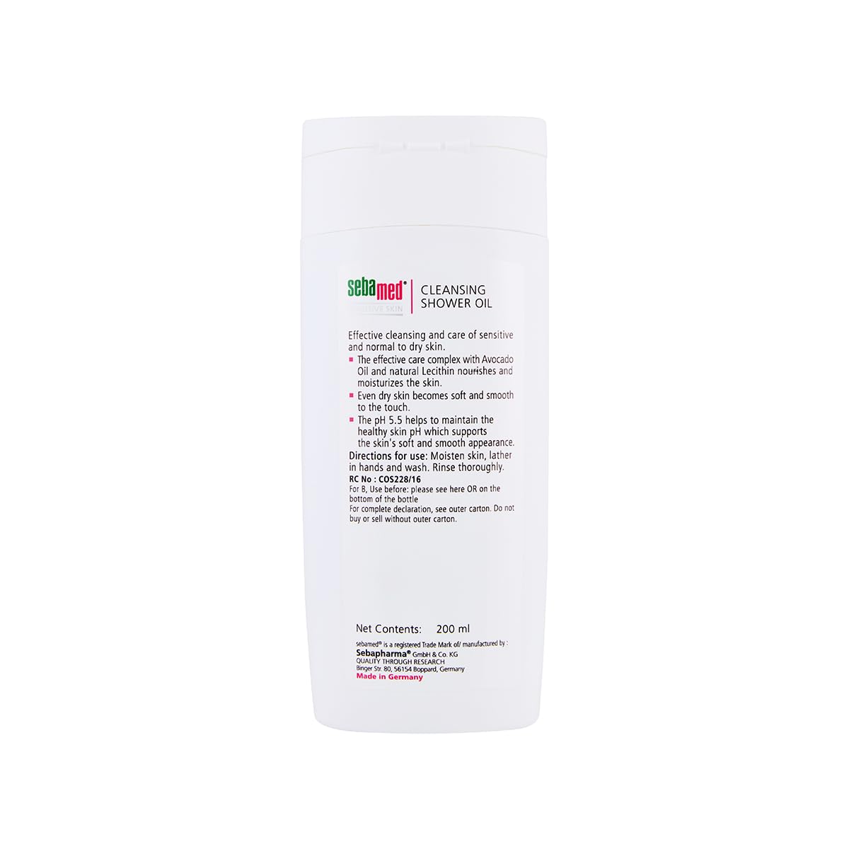 Sebamed Cleansing Shower Oil | 200ml