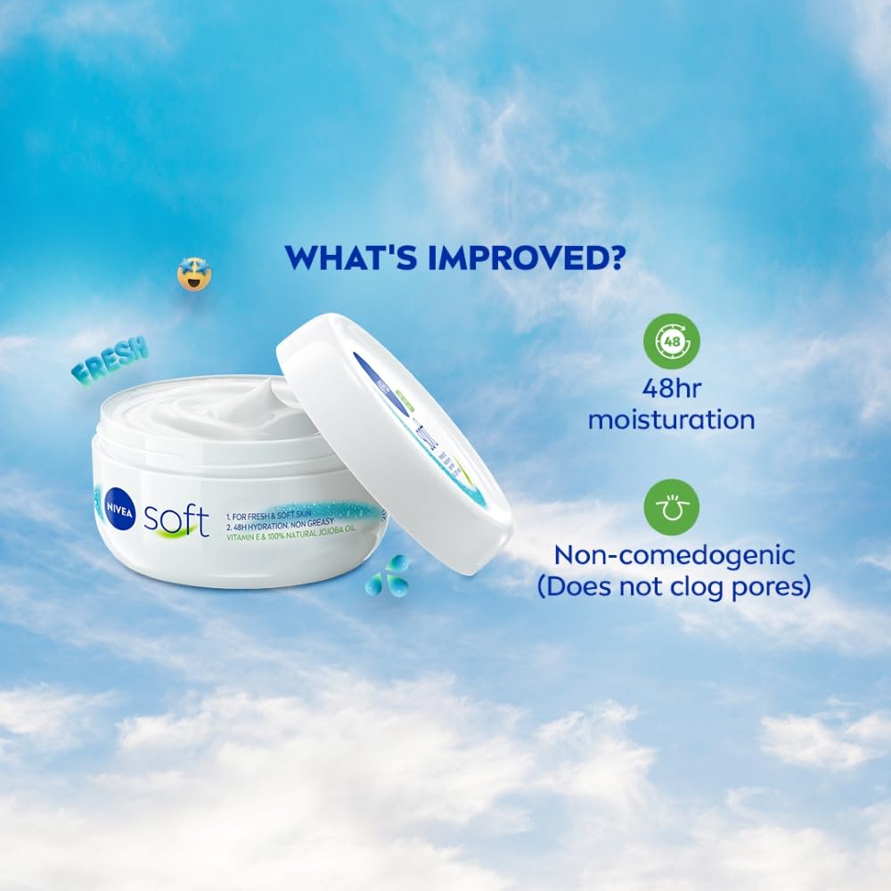 Nivea Soft Cream For Making Skin Smooth, Soft, Supple And Healthy 25ml