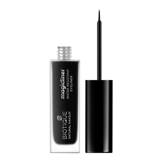 Biotique Liquid Natural Makeup Magicliner, Midnight Black, 9ml