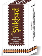 Parag Fragrances Gold Sukhad Edition 3 (Sandal, Saffron & Oudh)