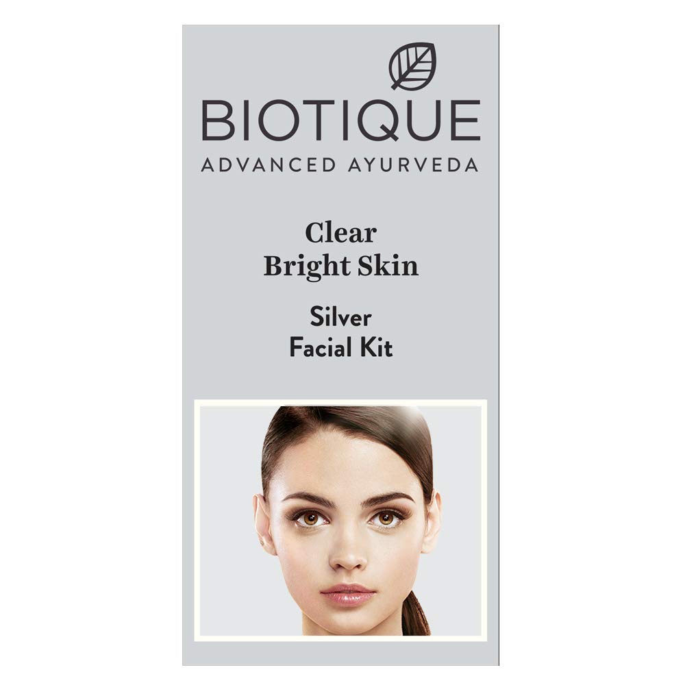 Biotique Bio Silver Facial Kit, 65g