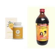 Baidyanath Cardiwin Ds 60 Tablets & Dasamoolarishta 450 ml