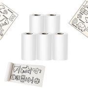 Toy Imagine Non-Sticky Thermal Printer Paper Roll, White, 2.5 Inch