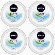 NIVEA Soft Light Cream, 100 ml (Pack of 4, 400 ml)