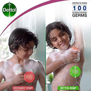 Dettol Skincare Germ Protection Bathing Soap bar, 125gm (Pack of 4)