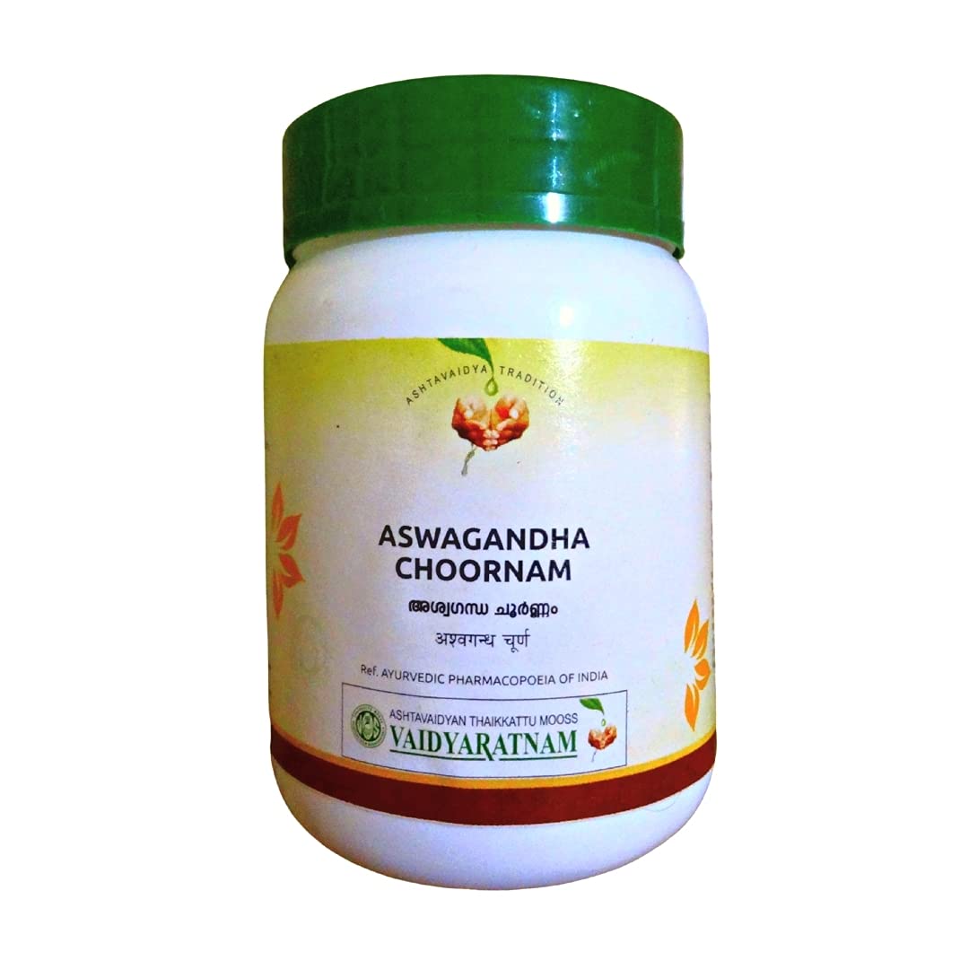 ASHWAGANDHA CHOORNAM, Pack of 2 (100g each) | Vaidyaratnam