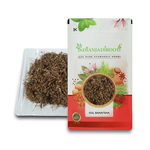 IndianJadiBooti Gulbanafsha | Viola Odorata | Sweet Violet | 100 Grams Pack