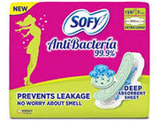 Sofy Antibacteria Extra Long Sanitary Pads, 7 Count