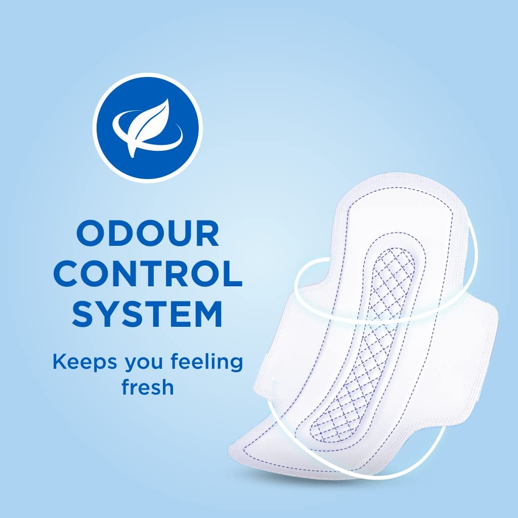 Stayfree Secure XL Ultra Thin Sanitary Pads For Women | Dry Cover | 40 Pads | Gel Lock Technology | Odour Control System