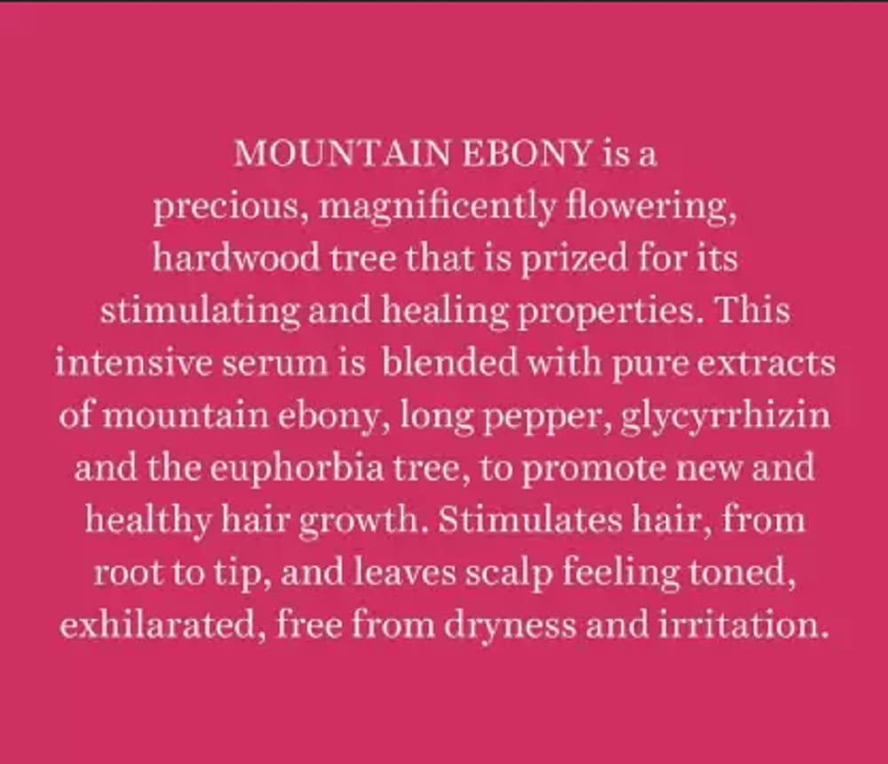 BIOTIQUE combo pack of Bio Mountain Ebony vitalizing serum for falling hair (120 ml) (240 ml)
