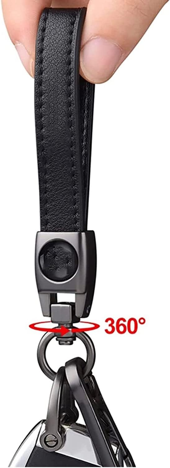 YaaNatural Yaa Catchy PREMIUM LEATHER & Key Cover with Hook KeyChain Compatible with MAHINDRA Unique Stylish look For Men Women BIKE & CAR Keyring for THAR/XUV700/BOLERO/SCORPIO