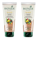 Biotique White Brightening Face Wash, 100 ml (Pack of 2)