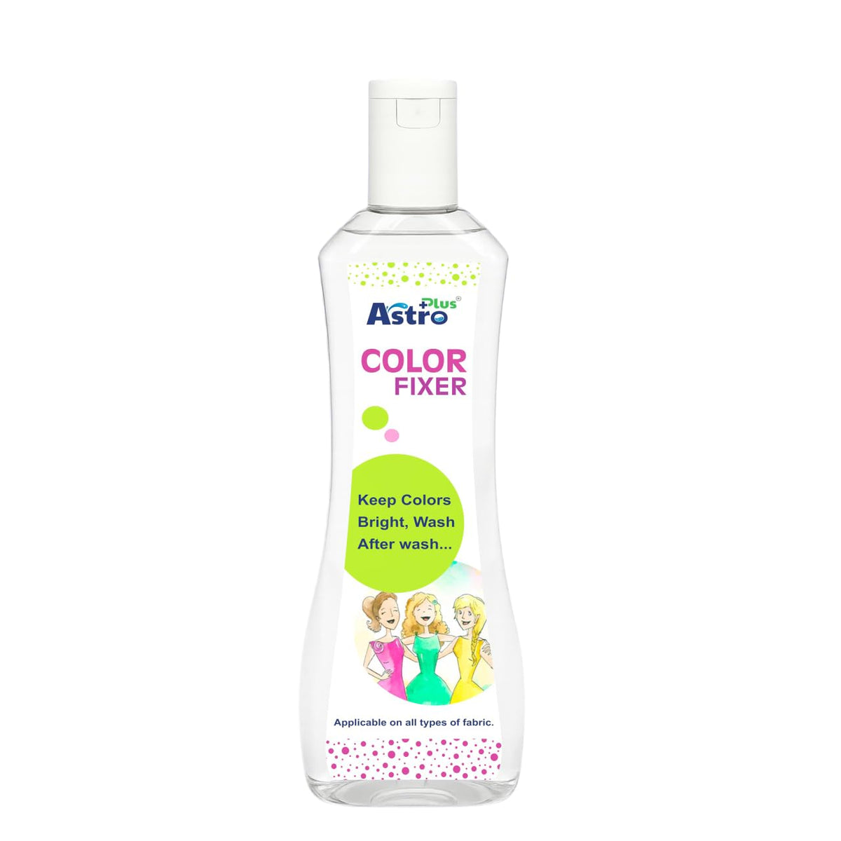 ASTRO PLUS+ 450 ml Fabric Color Fixer Product 100% Eco-Friendly This Product Works Best Silk, Cotton, Georgette Fabric
