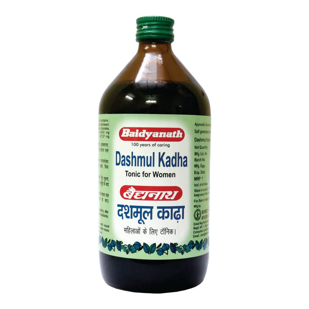 Baidyanath Asli Ayurved Dashmul Kada - 450 ml | Post Delivery Ayurvedic Tonic for Women