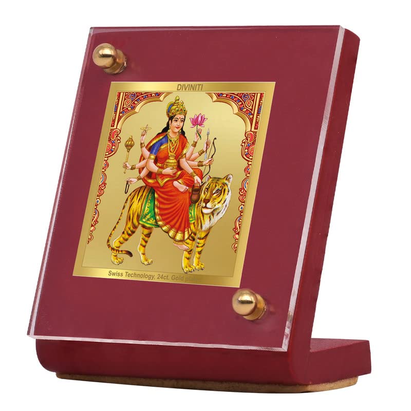Diviniti NAV Durga CAR Idols (CHANDRAGHANTA MATA, 4)