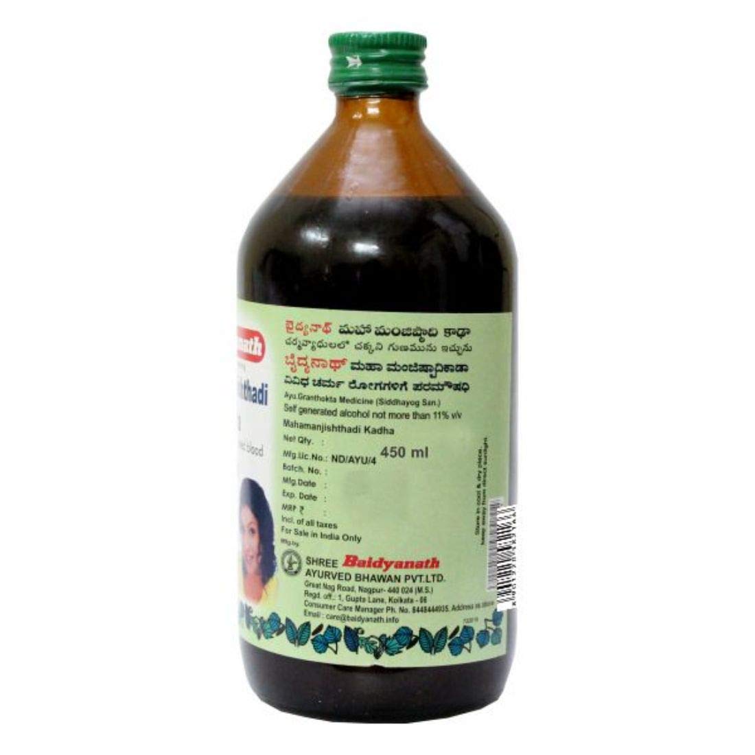 Baidyanath Asli Ayurved Mahamanjisthadi Kadha - 200 ml