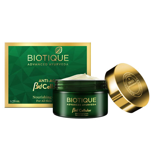 Biotique Bxl Cellular Saffron Nourishing Cream, 50g