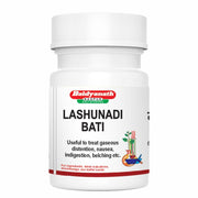 Baidyanath Asli Ayurved Lashunadi Bati | Supports Digestive Health | Relieves Indigestion & Gas | Ayurvedic Herbal Tablets - 80 Tablets (Pack of 2)