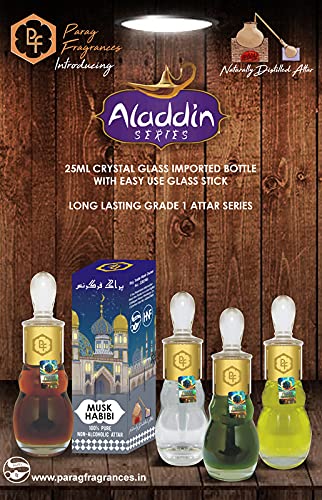 Parag Fragrances Real Sandalwood Attar 1 Tola (Dubai Series) Grade 1 Attar/Ittar/Perfume Oil In Most Precious Bottle/Gift For Men And Women/Perfume Gift Pack/Attar For Men/Perfume For Men