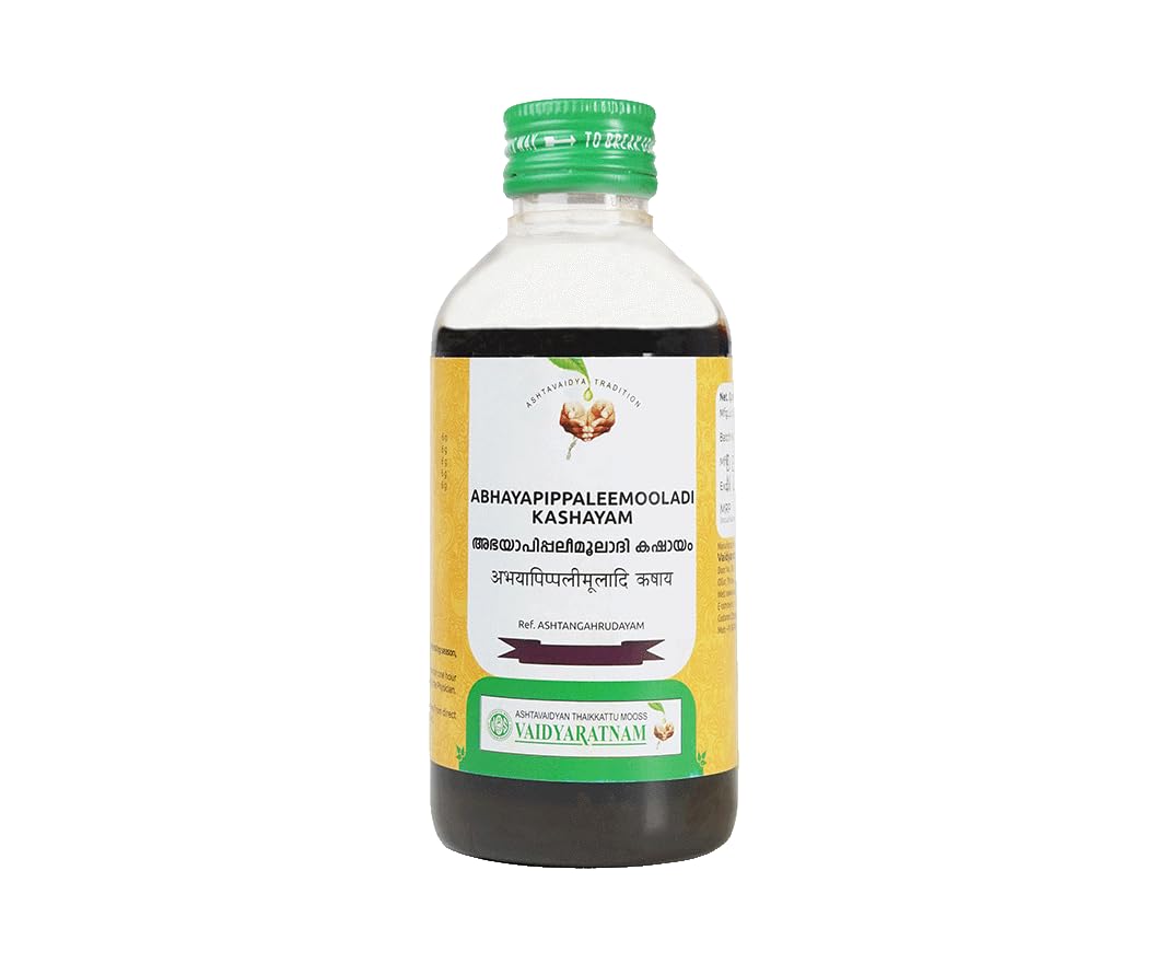 Vaidyaratnam Abhayapippaleemooladi Kashayam (200 ML)