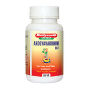 Baidyanath Asli Ayurved Arogyawardhini Bati - 200 Tablets | Fortified with Shilajit | Ayurvedic Remedy for Digestive Disorders & Skin Health | Classical Rasayan Formulation