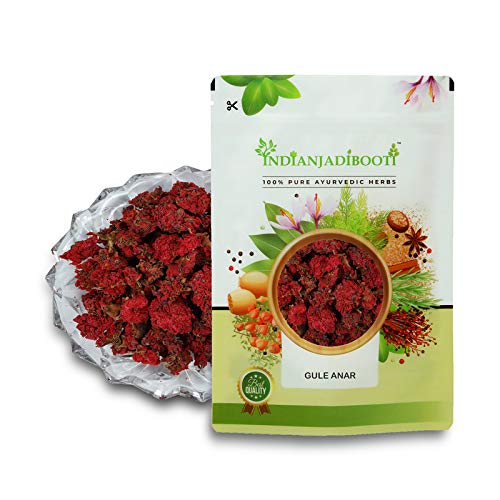 IndianJadiBooti Gule Anar (Punica granatum/Pomegranate Flower) | 250 Grams Pack | (Pack Of 2)