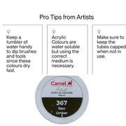 Camel Camlin Kokuyo Artist Acrylic Colour 500 ml Series 1 Raw Umber