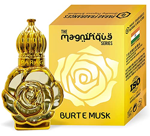 Parag Fragrances Brute Musk Attar 12Ml (Magnifique Series) Worlds Best Natural Attar In Most Beautiful Attar Bottle/Long Lasting Attar/Alcohol Free/Attar Online