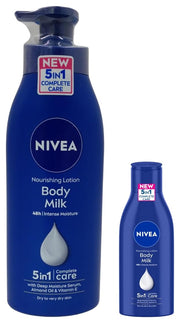 Nivea Body Nourish Body Lotion 400 ml & 120 ml (Pack of 2)