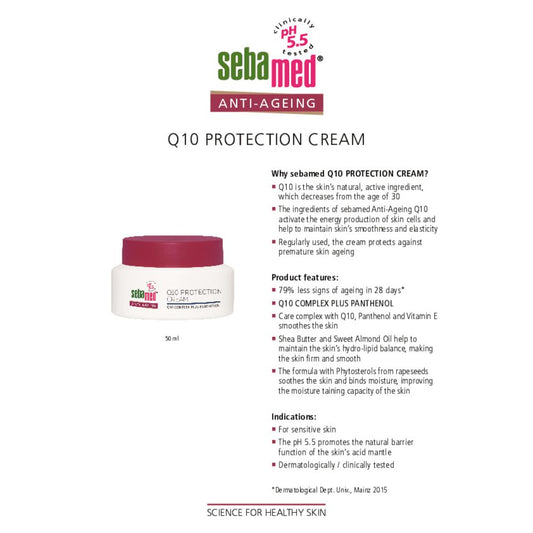 SebaMed Anti Ageing Cream Q10 Protection Cream - 50 ml