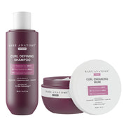 Bare Anatomy Curl Defining Shampoo & Curl Enhancing Hair Mask Combo | Curl Retention & 2X Frizz Protection For 48 Hours | Coconut Oil, Hyaluronic Acid & Castor Oil | Sulphate & Paraben Free | 250ml +