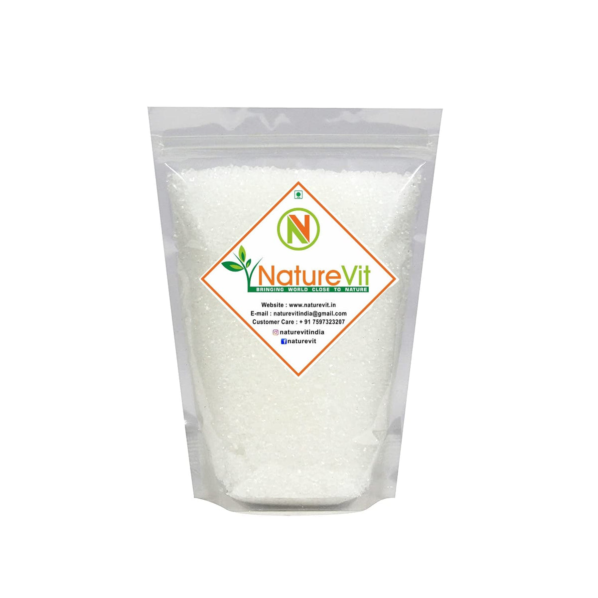 Nature Vit Natural Citric Acid Crystals, 200 g