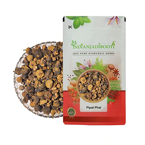 IndianJadiBooti Pipal Phal (Dried Peepal Fruit/Ficus Religiosa) – Pure Sacred Fig for Respiratory Support & Natural Cooling – Helps Maintain Vitality & Digestive Wellness