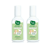 Mother Sparsh Natural Insect Repellent Spray For Babies- 100ml & Mother Sparsh Natural Mosquito Repellent Fabric Roll-on for Babies, 3-Way Protection from Mosquitoes, Fleas and Ants (12ml, Pack of 2)