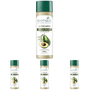 Biotique Cado Stress Relief Avocado Stress Relief Body Massage Oil | Heals and Hydrates dry skin | 100% Botanical Extracts | Suitable for All Skin Types | 200ml (Pack of 4)
