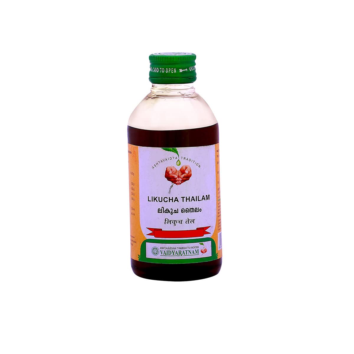 Vaidyaratnam Likucha Thailam 200 ml