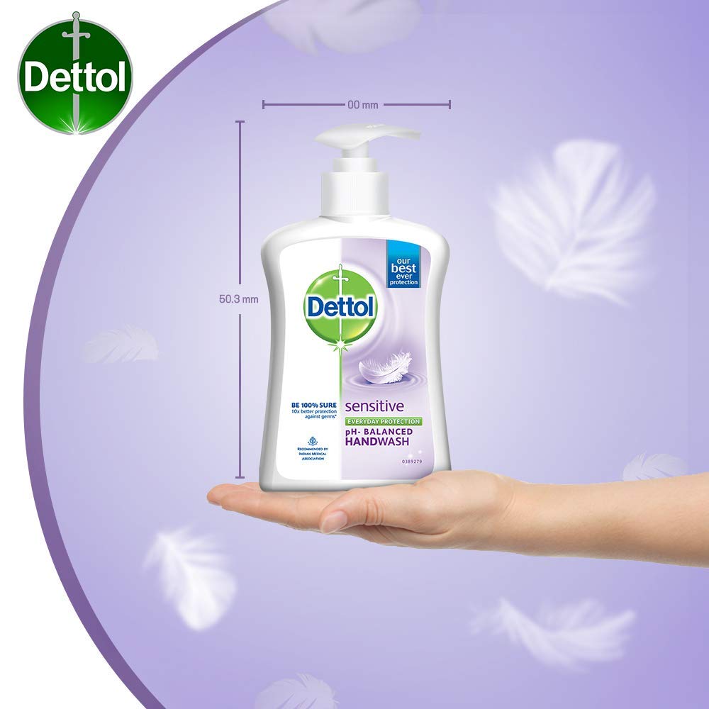 Dettol Liquid Sensitive Handwash - 200 ml - 175 ml (Any Variant)