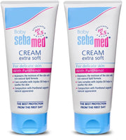 Sebamed Baby Cream Extra Soft|pH 5.5|Ideal for Dry Skin|200 ml (Pack of 2)