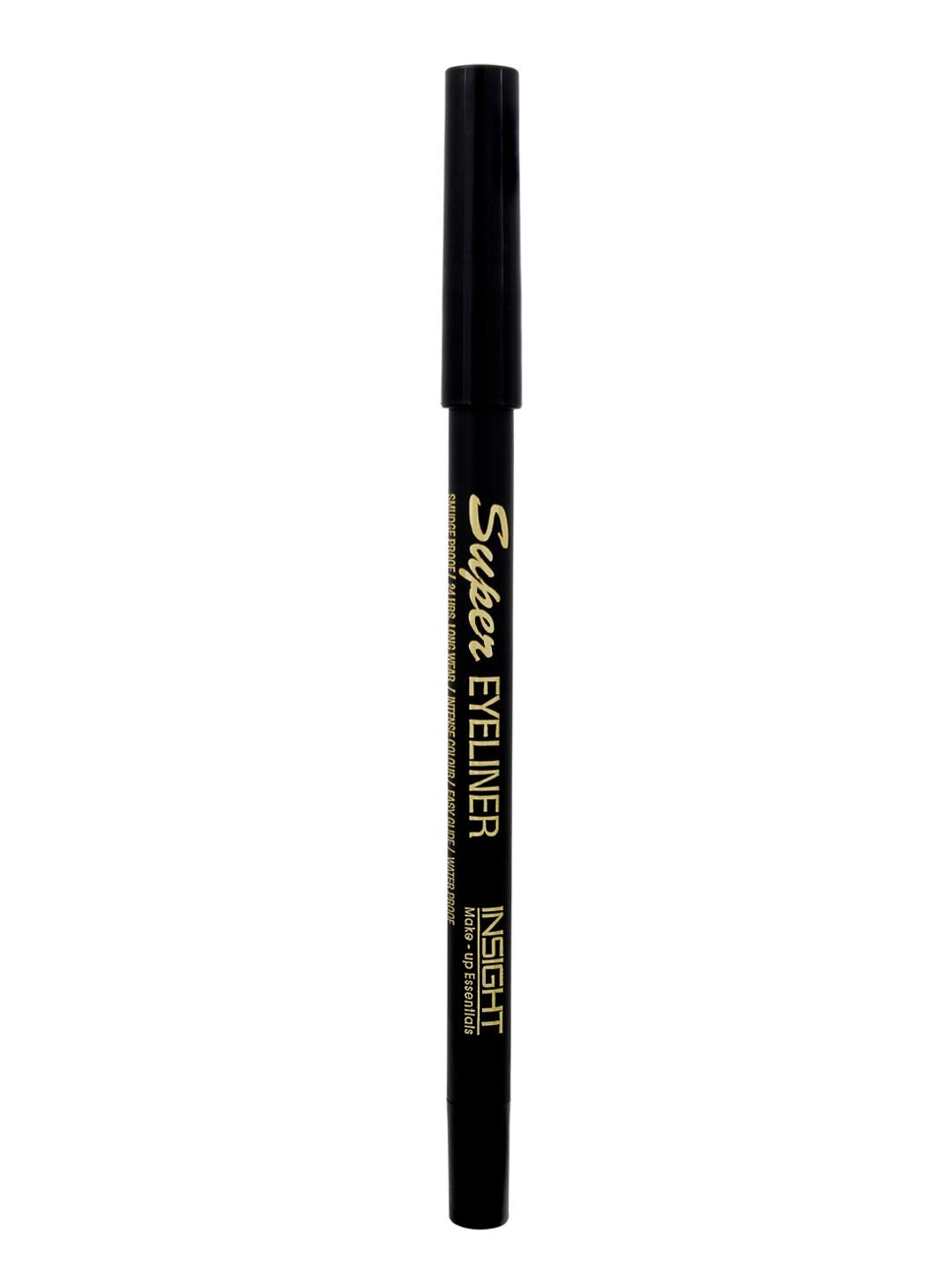 INSIGHT Super Kajal (Black) | Matte Finish |Transferproof| Waterproof|One stroke Application for Everyday Use - 20g (Pack of 2)