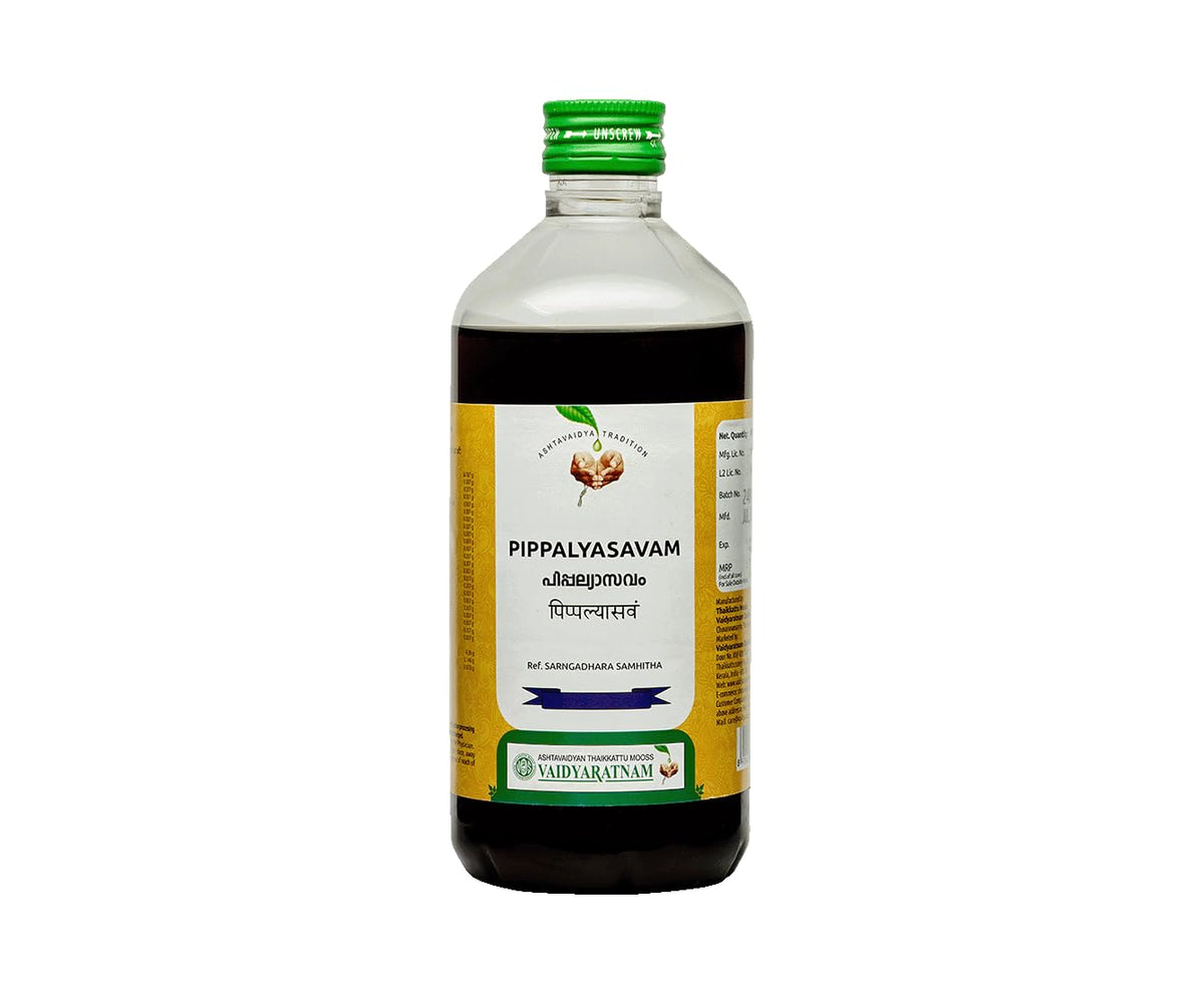 Vaidyaratnam Pippallyasavam (450 ML)