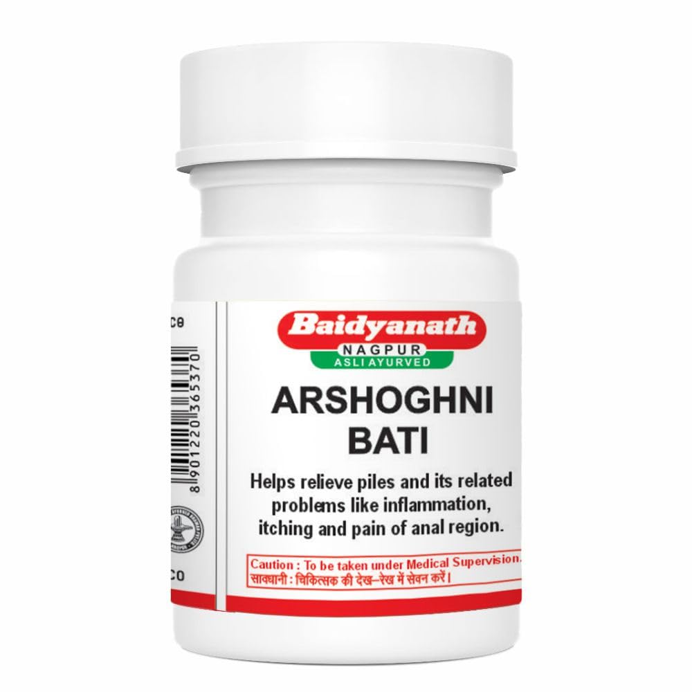 Baidyanath Asli Ayurved Arshoghni Bati - 40 Tablets