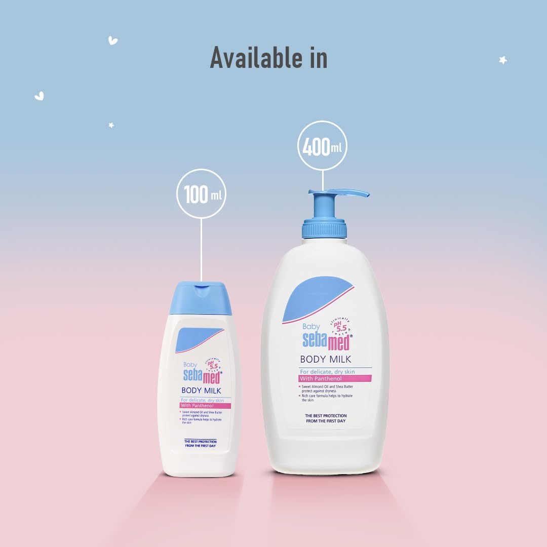 Sebamed Baby Body Milk Lotion|pH 5.5|400 ml