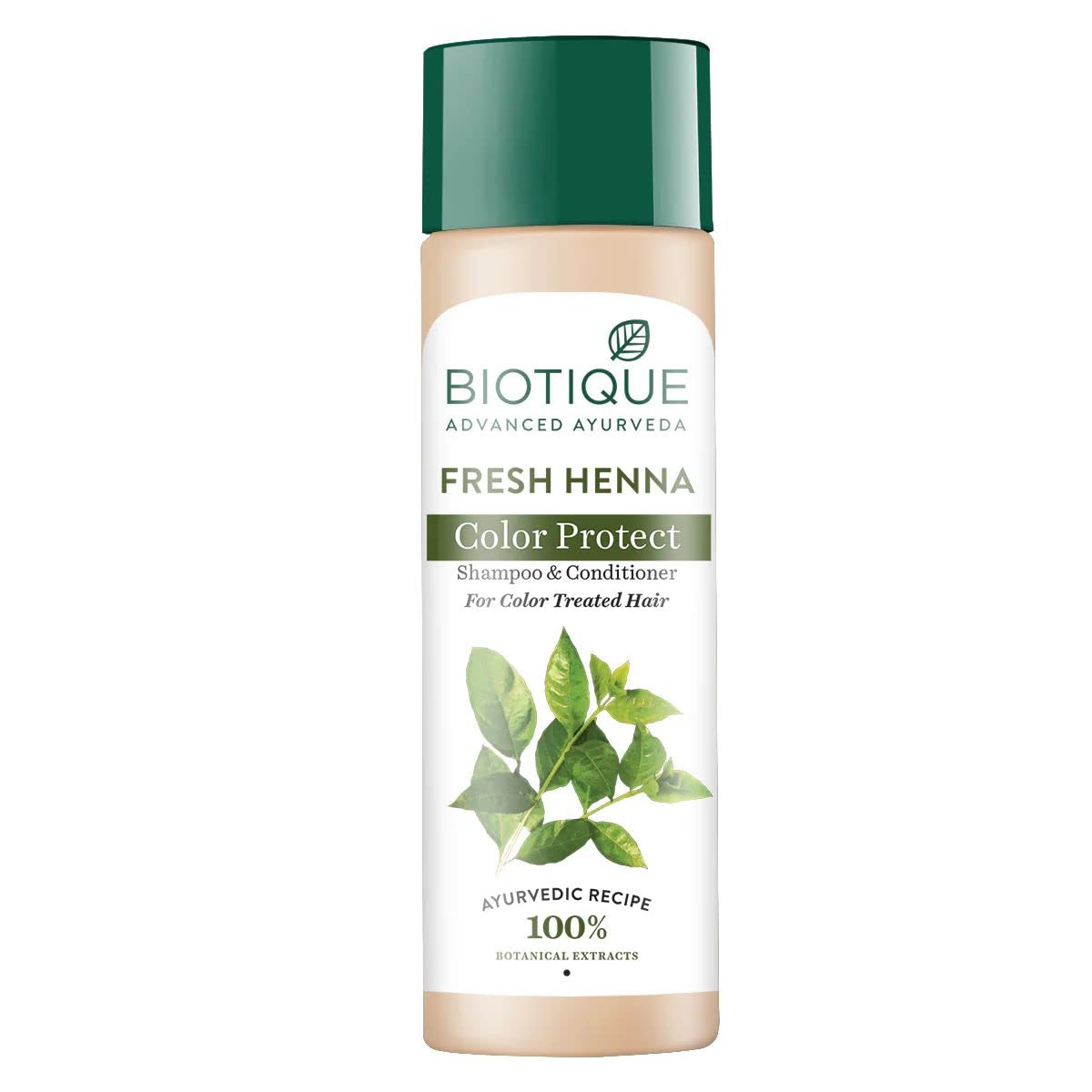 Biotique Henna Leaf Fresh Texture Shampoo and Conditioner, 190ml