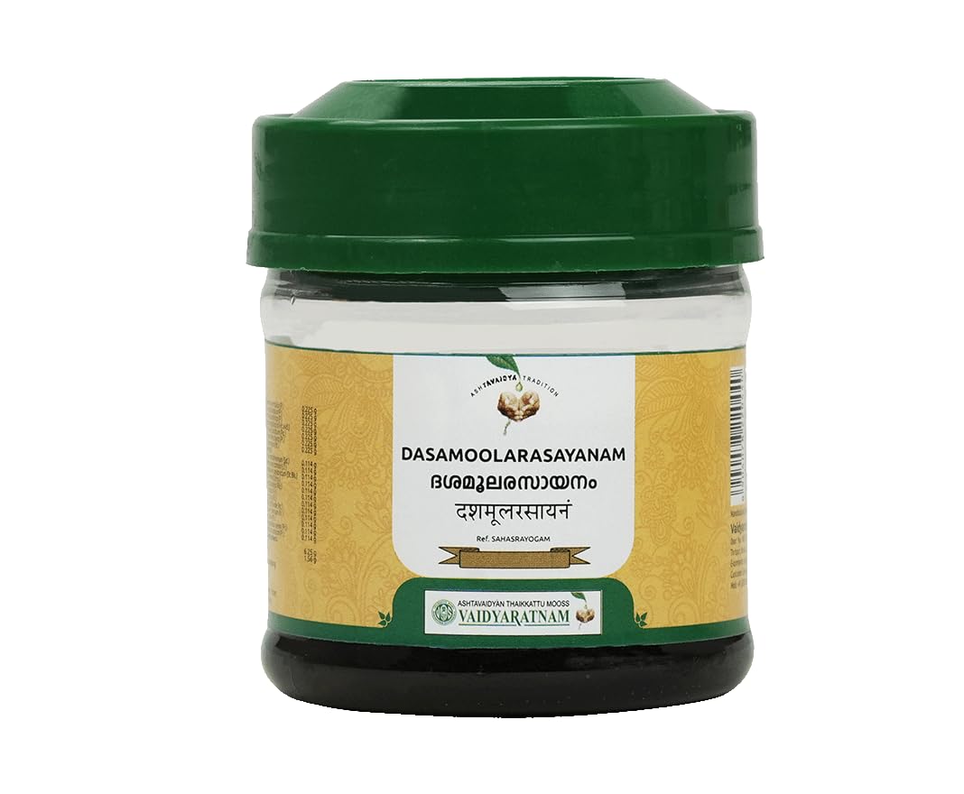 Vaidyaratnam Dasamoolarasayanam - 250 gm, Natural Relief for Cough, Breathlessness & Digestive Issues | Natural Cough Remedies