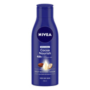 Nivea Oil in Lotion Cocoa Nourish- 200ml + NIVEA Soft Light Moisturiser With Vitamin E- 50ml- Pack Of 2