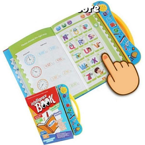 Toy Imagine Interactive Musical Learning Book for Kids | ABCD Alphabet, Rhymes, Educational Sound Toy | Best Gift for Boys, Girls, Toddlers | Parent-Child Activity | Ages 1-5 | Smart & Fun