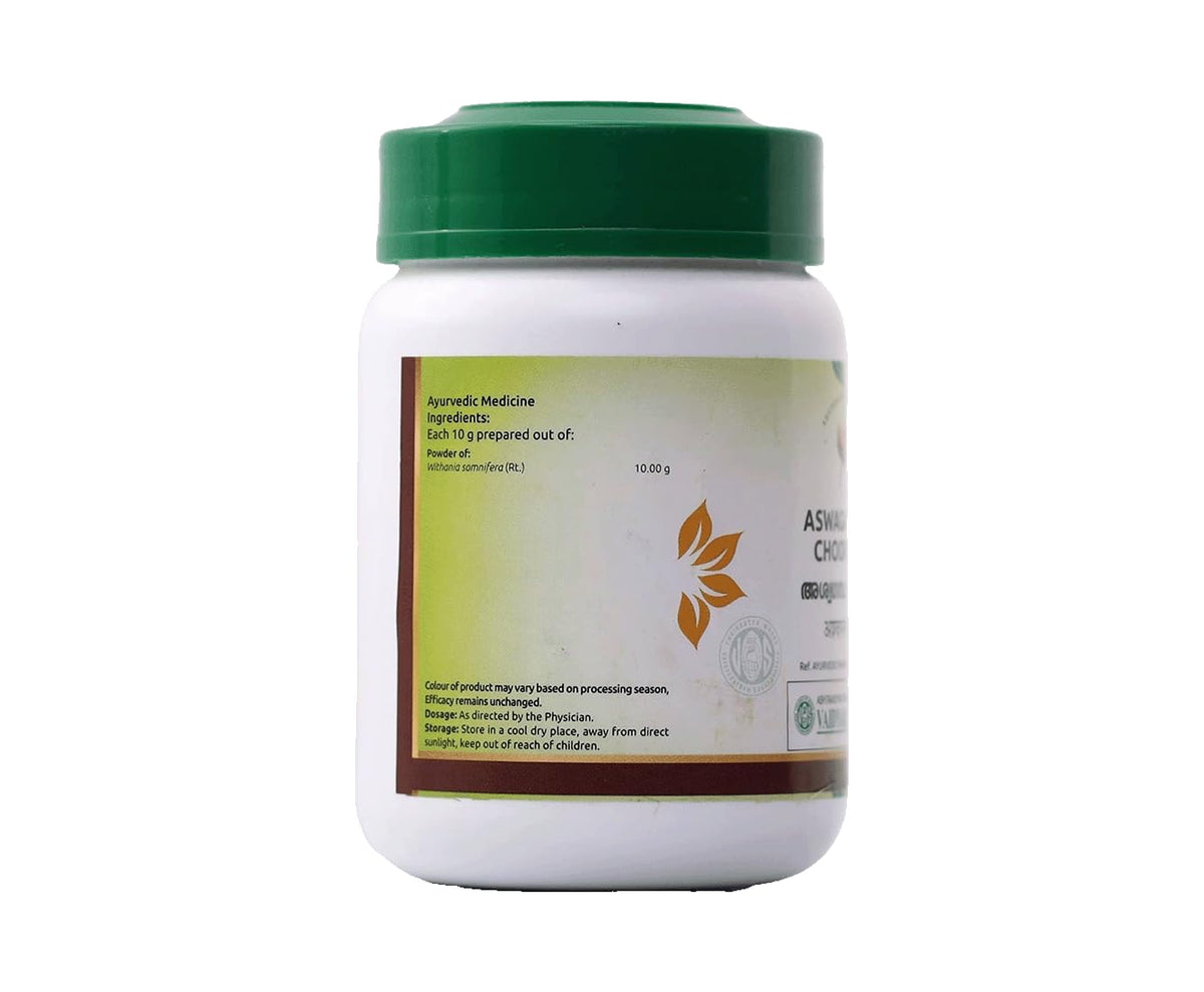 Aswagandha Choornam | Herbal Root Powder for Energy, Vitality & Daily Wellness – Vaidyaratnam